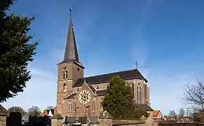 Jabeek, church: the Sint-Gertrudiskerk