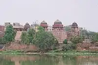 View of Jahaz Mahal from Hauz-i-Shamsi