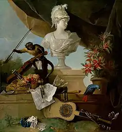 Allegory of Europe (1722), 161.9 × 151.8&nbsp;cm., Museum of Fine Arts, Houston
