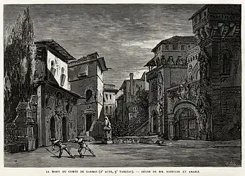 Jules Massenet - Le Cid 2e Acte, 3e Tableau - L'Illustration