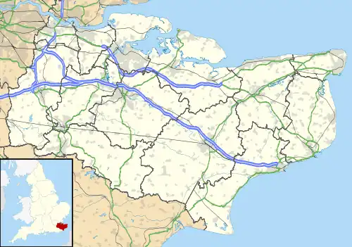 Sittingbourne is located in Kent
