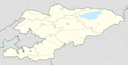Tokmok is located in Kyrgyzstan