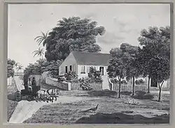 La Grange depicted by Frederik von Scholten in May 1939.