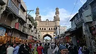 Laad Bazaar near Charminar, Hyderabad, India