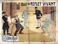 Film poster for Le reflet vivant, 1908. Collection EYE Film Institute Netherlands.