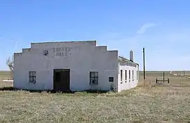 The community hall in Leader.
