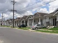 row houses on Leonidas Street