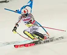 Linus Strasser in Hammarbybacken World Cup 2018