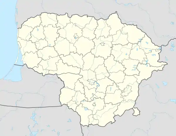 Simnas is located in Lithuania