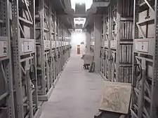 Image 30A Munich archive with lithography plates of maps of Bavaria (from Geodesy)