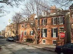 The Little Montgomery Street Historic District within Otterbein