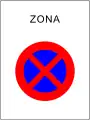 22d)&nbsp;— No stopping zone