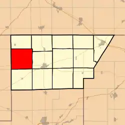 Location in DeWitt County
