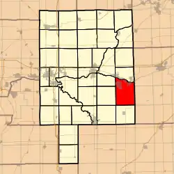 Location in LaSalle County