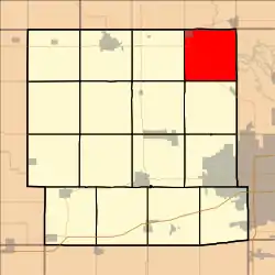 Location in Dallas County