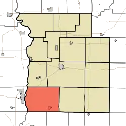 Location in Parke County
