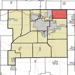 Location in St. Joseph County