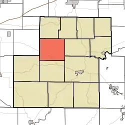 Location in Owen County