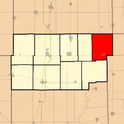Location in Douglas County