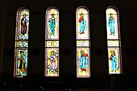 Stained glass windows