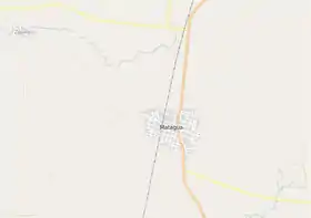 OSM map showing Mataguá and its surrounding area