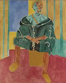Le Rifain assis, 1912–13, 200 × 160 cm. Barnes Foundation