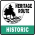 Historic Heritage Route marker
