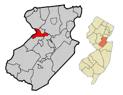 Location of New Brunswick in Middlesex County highlighted in red (left). Inset map: Location of Middlesex County in New Jersey highlighted in orange (right).

Interactive map of New Brunswick, New Jersey