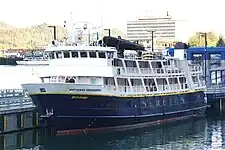 National Geographic Sea Bird docked in Juneau, Alaska