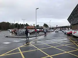 Northeast car park at Cameron Toll