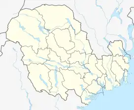 Eidsborg is located in Vestfold og Telemark