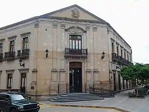 The Municipal Palace of Lagos de Moreno