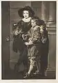 Mezzotint of Albert and Nicolaas Rubens after Rubens