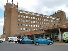 The old Queen Elizabeth II hospital