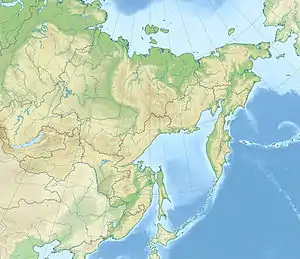 Ichigem Range is located in Far Eastern Federal District