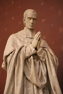 The monument to Monseigneur Brossay-Saint-Marc in Rennes.