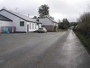 R282 road in village