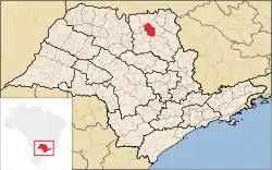 Location in São Paulo state