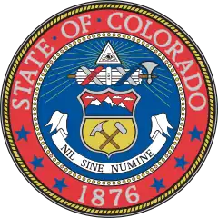 Official seal of Colorado