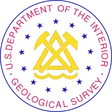 Former United States Geological Survey logo