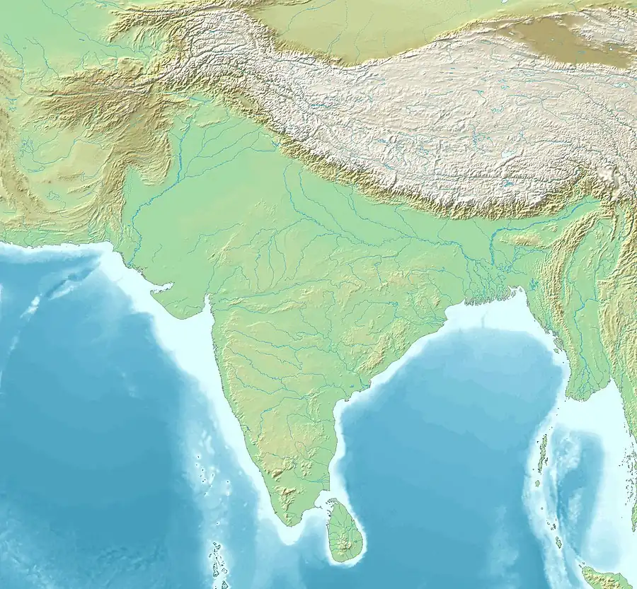 Battle of Ghaghra is located in South Asia