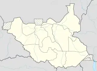 Turalei is located in South Sudan