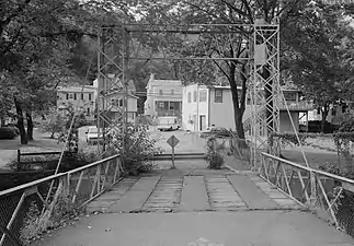 The Sparkill Creek Drawbridge in 1994
