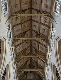 Ceiling of St Cyprian's, Clarence Gateat St Cyprian's, Clarence Gate, by Diliff