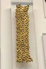 Gold beads, 1500-1350 BCE from Asine, Chamber Tomb I