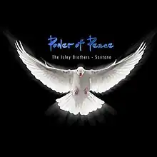 A computer graphic of a dove flying