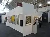 The Nine British Art stand at the 2022 fair