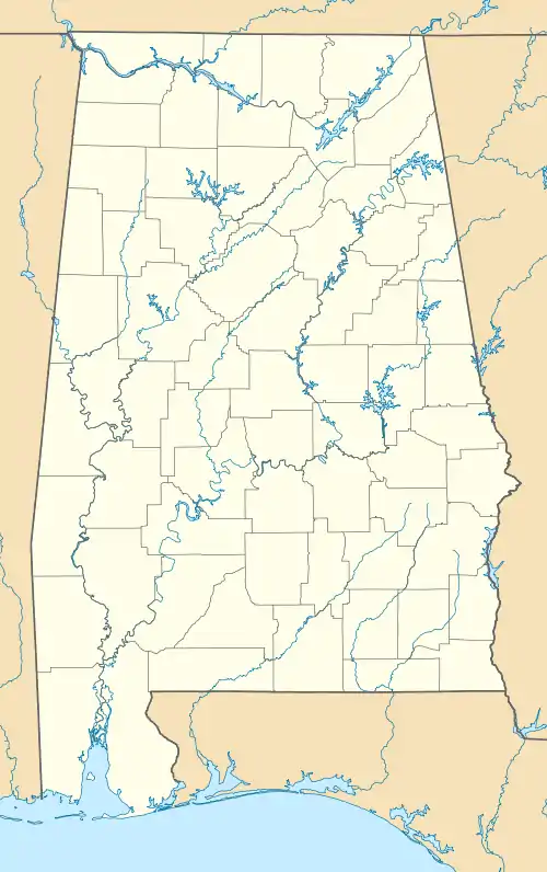 Fort Tombecbe is located in Alabama