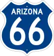 US 66 route marker