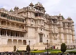 City Palace was constructed by Maharana Udai Singh II after shifting his capital to Udaipur due to Muslim invasion.